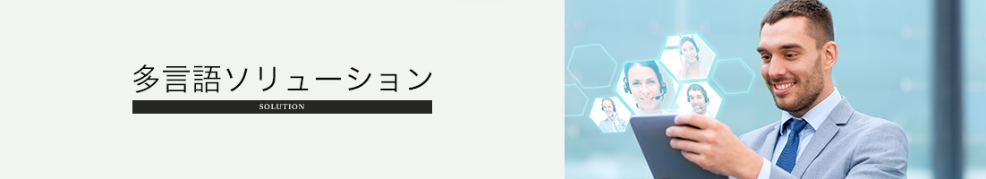 多言語ソリューションメインイメージ